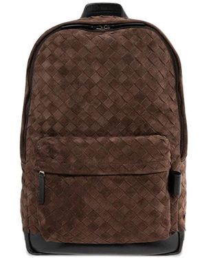 Bottega Veneta Leather Backpack - Brown