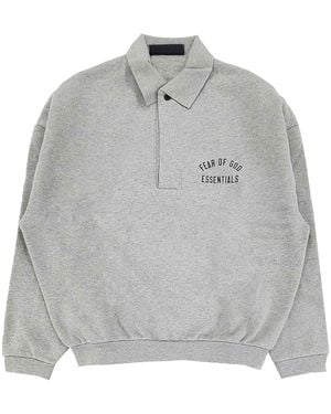 Essentials Sweatshirt With Print - Grey