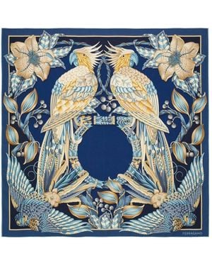 Ferragamo Foulard - Blu