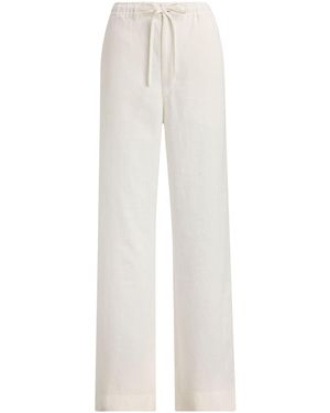 Polo Ralph Lauren Linen Trousers - White