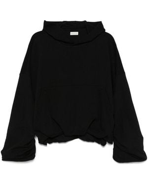 Dries Van Noten Hannett Cotton Hoodie - Black