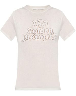 Golden Goose Cotton T-Shirt - White