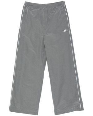 Balenciaga Cotton Blend Joggers - Grey
