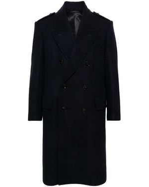 Tom Ford Herringbone Coat - Black