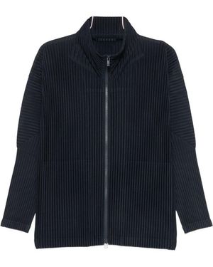 Homme Plissé Issey Miyake Plested Shirt - Blue
