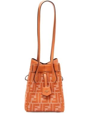 Fendi Secchiello Origami Mini- Donna - Arancione