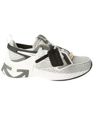 Off-White c/o Virgil Abloh Space Memo Lace-Up Trainers - White