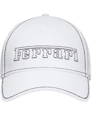 Ferrari Baseball Cap - White