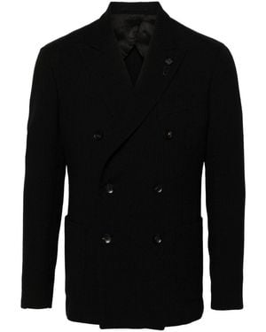 Lardini Wool Jacket - Black