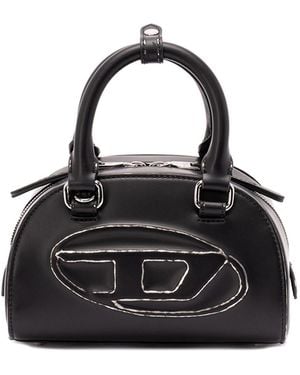 DIESEL 1Dr Dome Crossbody Bag - Black