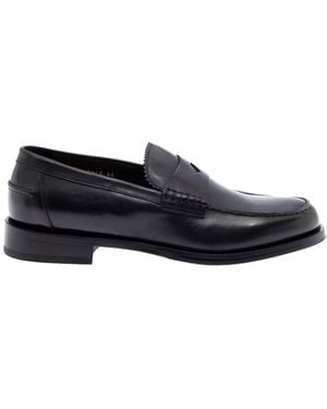 Doucal's Penny Loafer - White