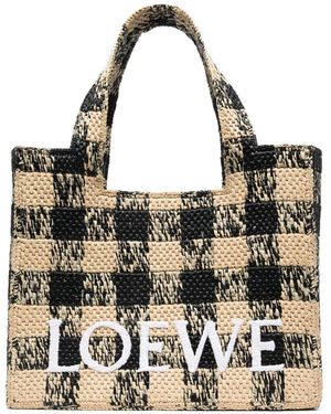 Loewe Borsa Loewe Font Grande - Metallizzato
