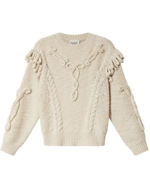 Isabel Marant Katria Wool Jumper - Natural