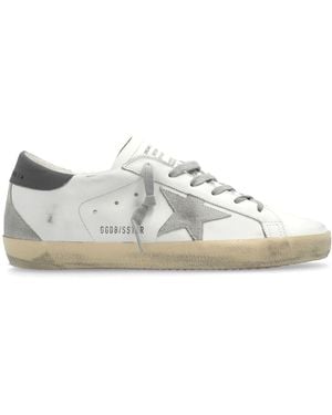 Golden Goose Super-Star Leather Trainers - White