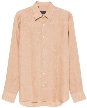 Brioni Linen Shirt - Natural