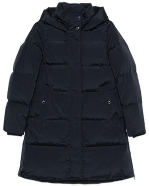 Woolrich Kelly Long Down Jacket - Blue