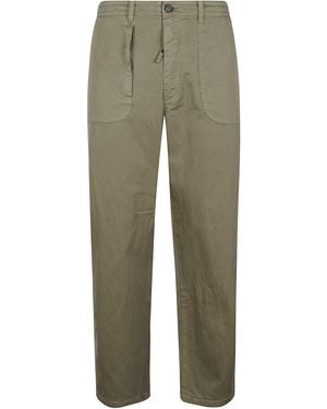 Massimo Osti Studio Trousers With Logo - Green