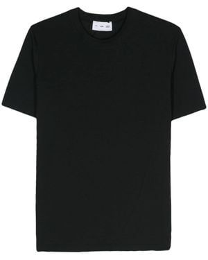 Post Archive Faction PAF Logo Cotton Blend T-Shirt - Black