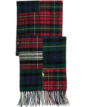Polo Ralph Lauren Scarf With Logo - White
