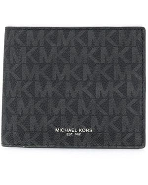 Michael Kors Printed Wallet - Grey