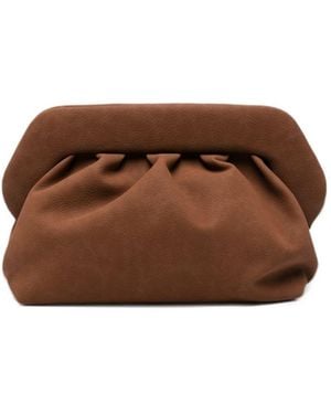 THEMOIRÈ Clutch Bios - Marrone