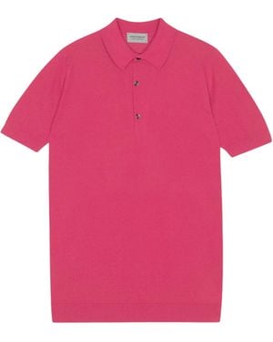 John Smedley Poloroth - Pink