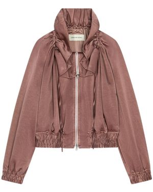 Dries Van Noten Bomber Voly - Marrone