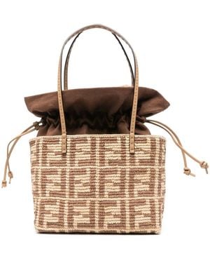 Fendi Borsa Roll Piccola - Neutro