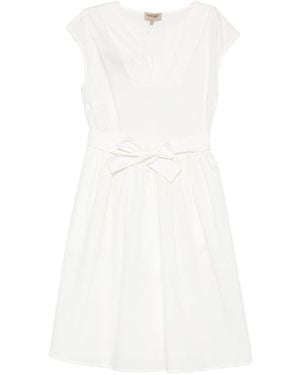 Woolrich Cotton Short Dress - White