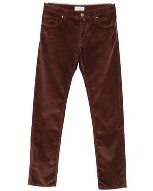 Jacob Cohen Velvet Slim Fit Jeans - Brown