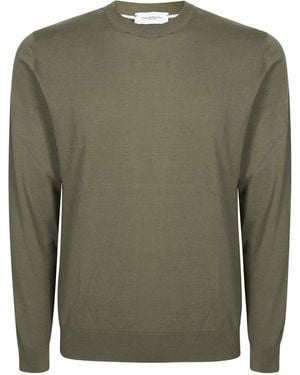 Paolo Pecora Crew Neck Jumper - Green