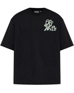 Off-White c/o Virgil Abloh Logo T-Shirt - Black