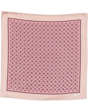Brioni Silk Pocket Square - Pink
