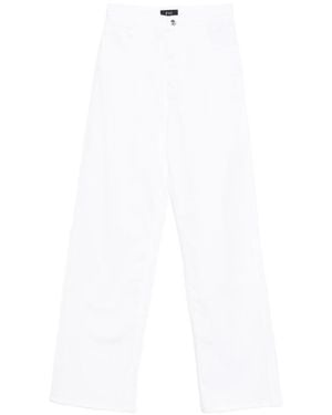 Fay Denim Cotton Jeans - White