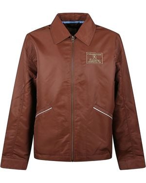 Champion Logo Jacket - Brown