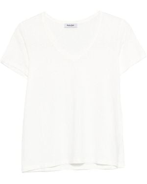 Base London Linen T-Shirt - White