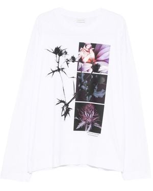 Dries Van Noten Hegland Long-Sleeved T-Shirt - White