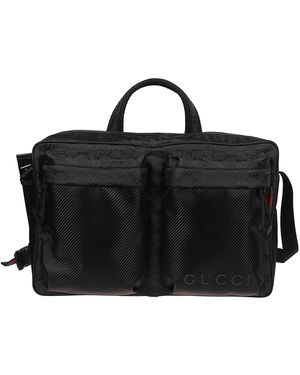 Gucci Nexus Large Shoulder Bag - Black