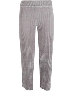 Avenue Montaigne Alex Velvet Trousers - Grey