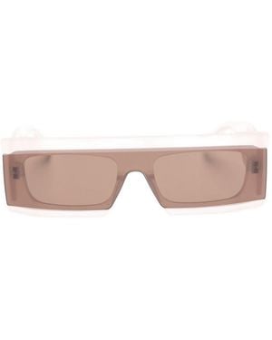 Alaïa Mask Sunglasses - Pink