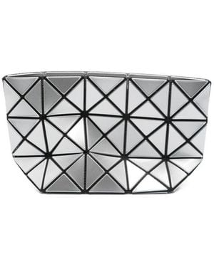 Issey Miyake Geometric-Pattern Mini Bag - White