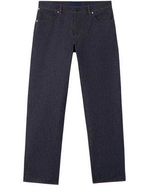 Stone Island Raw Denim Trousers - Blue