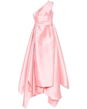 Solace London Abito Lungo Charo - Rosa