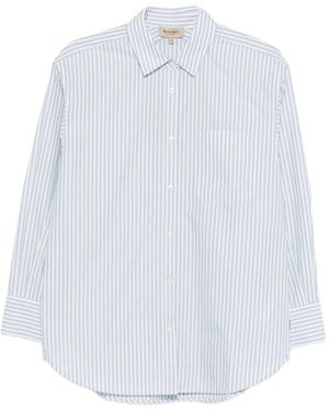 Woolrich Striped Cotton Shirt - White