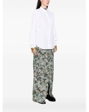 Dries Van Noten Chloris Cotton Shirt - White