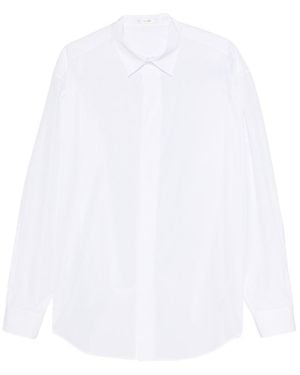 The Row Nilo Cotton Shirt - White