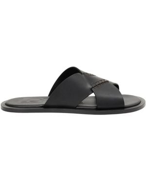 Loewe Cutout Sandal - Black