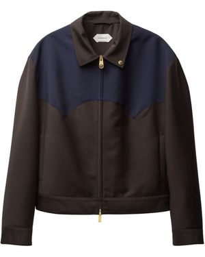 Versace Mohair Wool Blouson - Blue