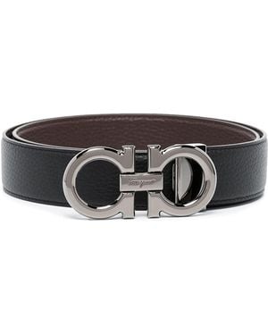 Ferragamo Reversible Belt - Grey