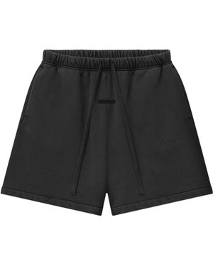 Essentials Cotton Bermuda Shorts - Black
